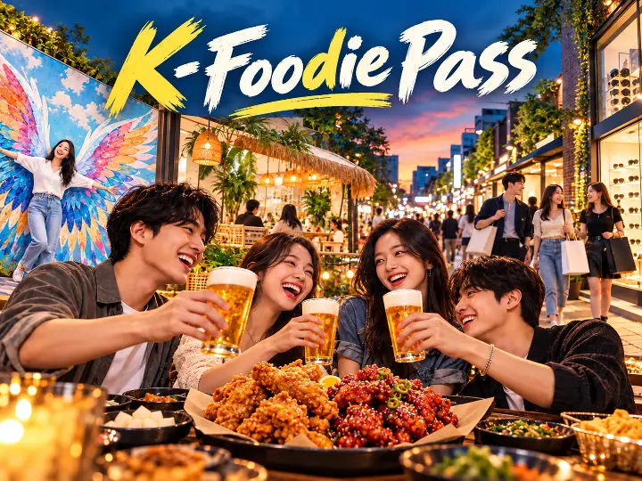 K-Foodie Pass 콘셉트 이미지