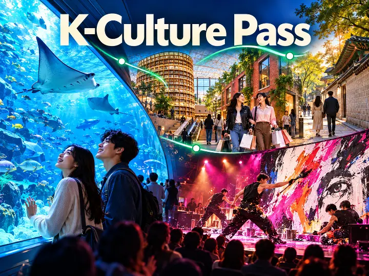 K-Culture Pass 콘셉트 이미지