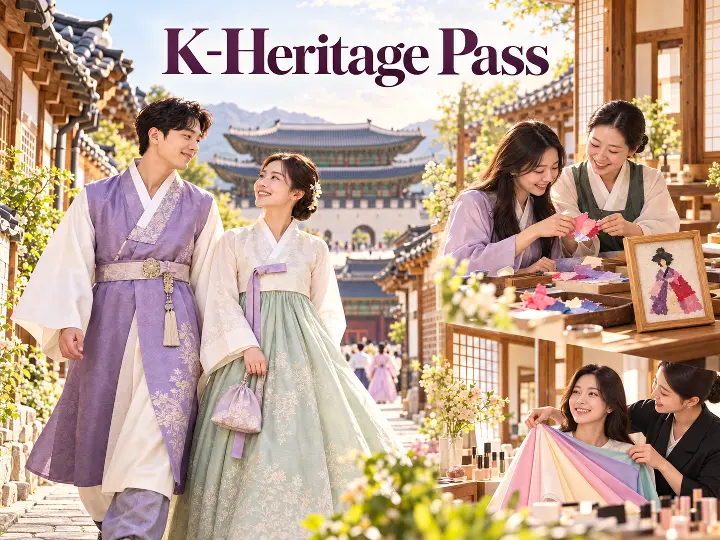 K-Heritage Pass 콘셉트 이미지