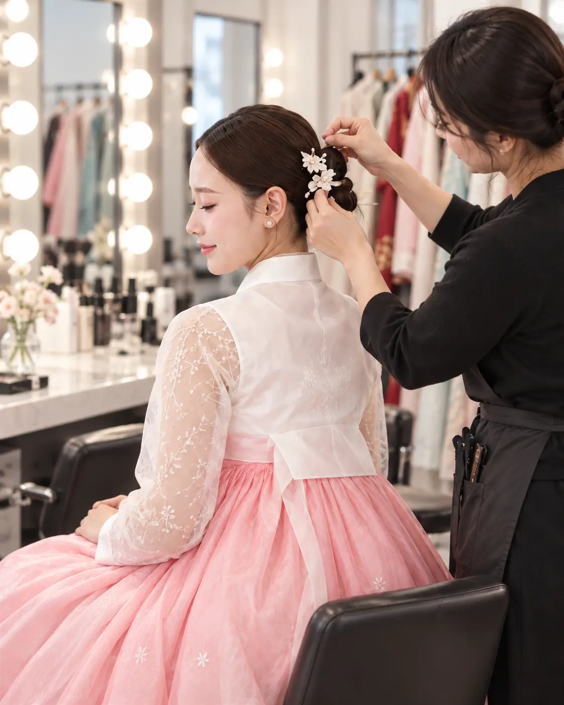 Mi-in Hanbok Premium Hair Styling Ticket for One