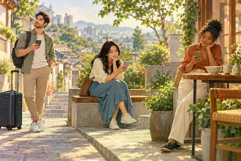 U+ Mate 이용 가이드: 모임을 찾고 승인 후 대화하기까지